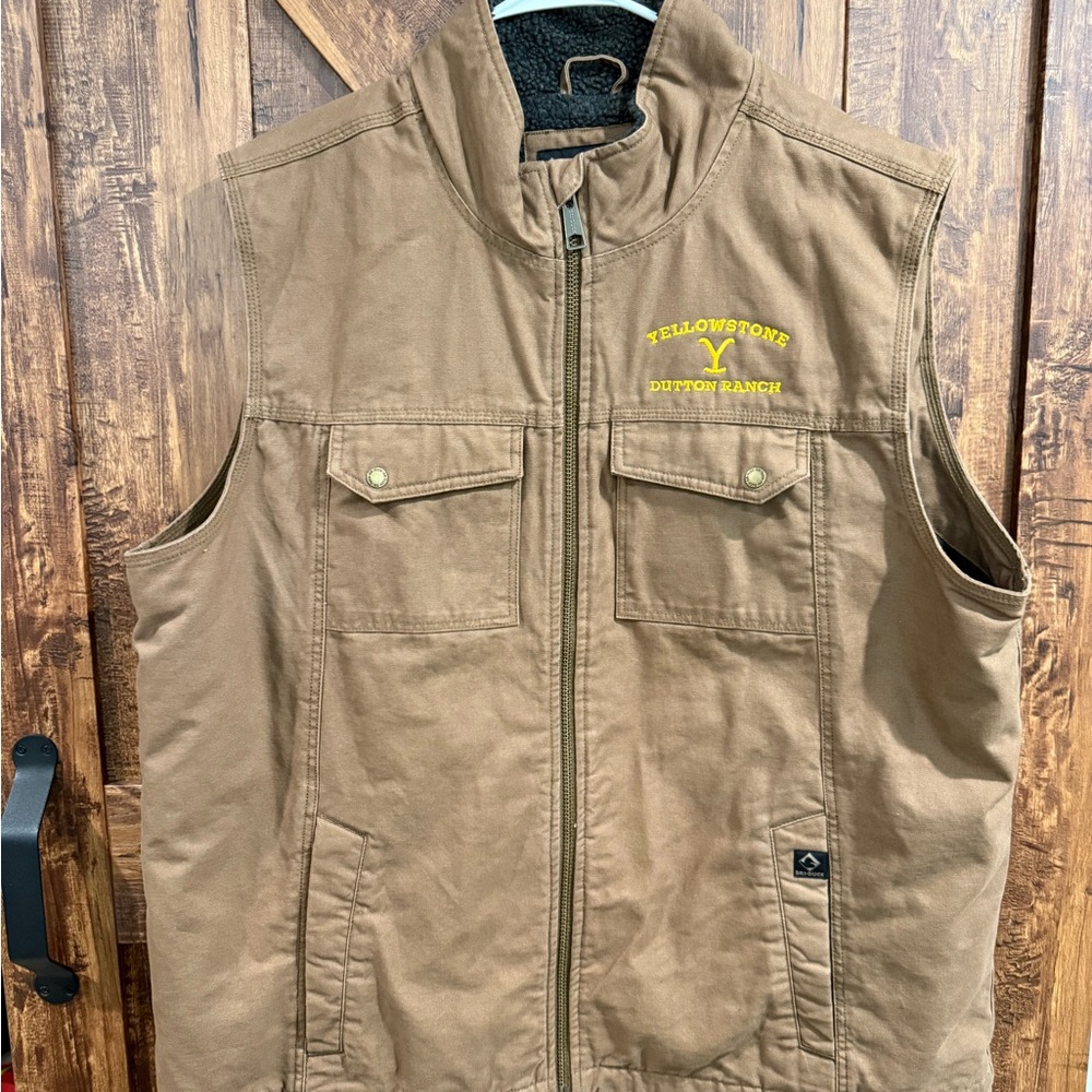 Yellowstone Men’s Vest 2XL - Brown